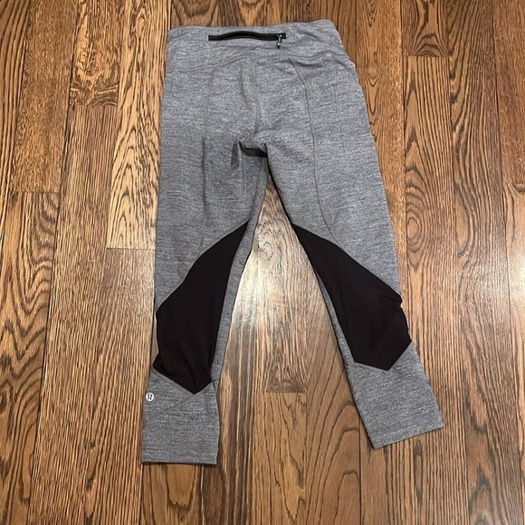 Lululemon 4 Gray Leggings - Picture 2 of 2